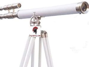 Details about   39 Inch Vintage Marine Floor Standing Telescope Marine Decor With Tripod Stand 