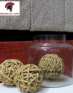 Decorative Balls for Bowl, Jute Orbs Vase Fillers, Rope Spheres, Farmhouse Table Centerpiece, Eco Friendly Gift, Rustic Home Decor.