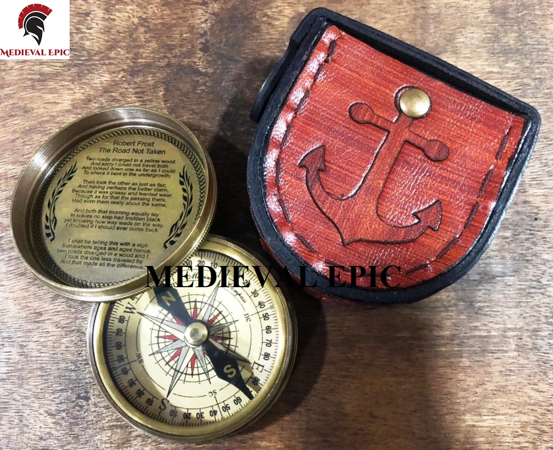 Details about   Antique JACKO BOOT POLISH Marine Pocket Brass Compass Engraved Inside the Lid 