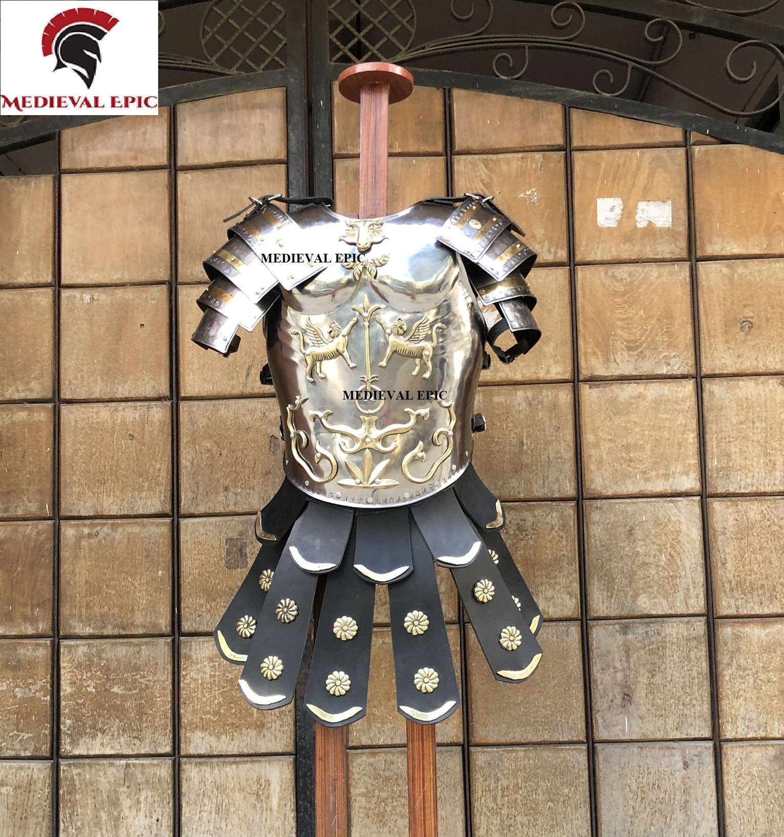 Medieval Roman Greek Leather Belt Armor HALLOWEEN 