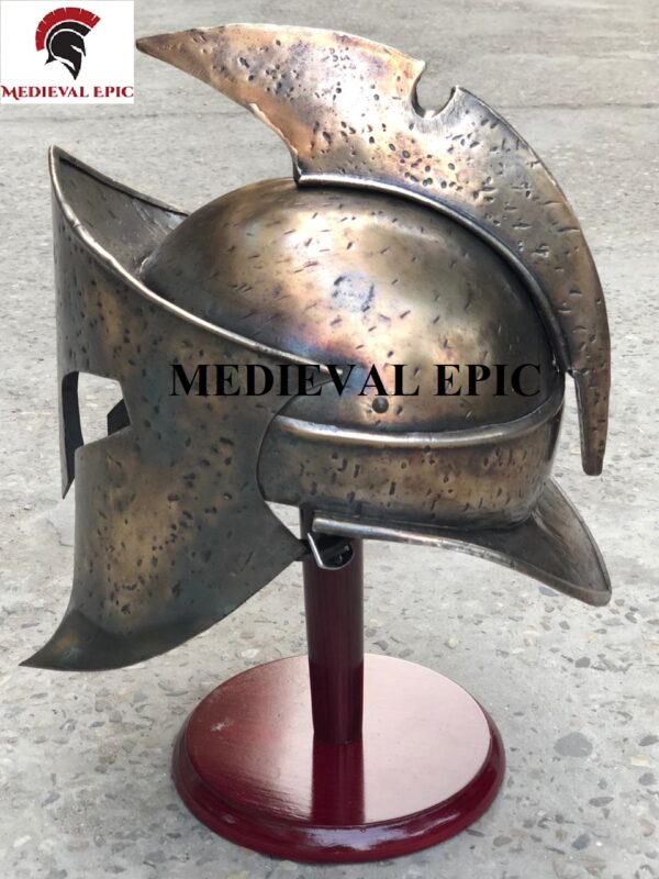 Medieval Armour King Leonidas Greek Spartan Helmet |300 Roman Helmet ...